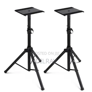 Adjustable Portable Studio Monitor Stands – 2pcs
