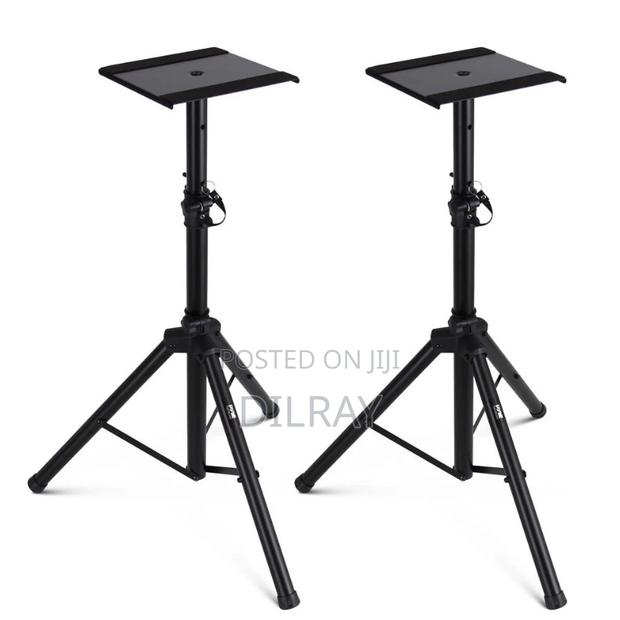Adjustable Portable Studio Monitor Stands – 2pcs