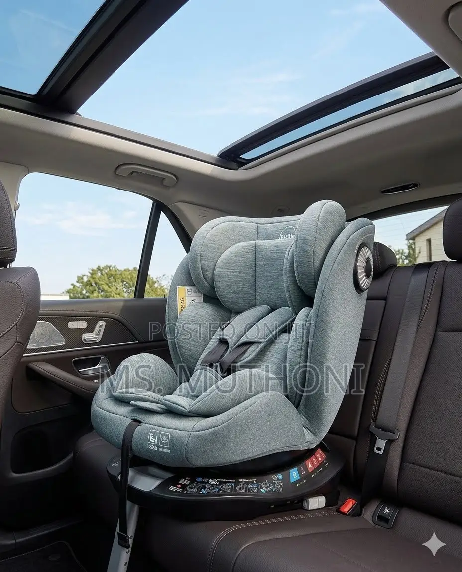 Sage Green 360 Degree Swivel Isofix Car Seat