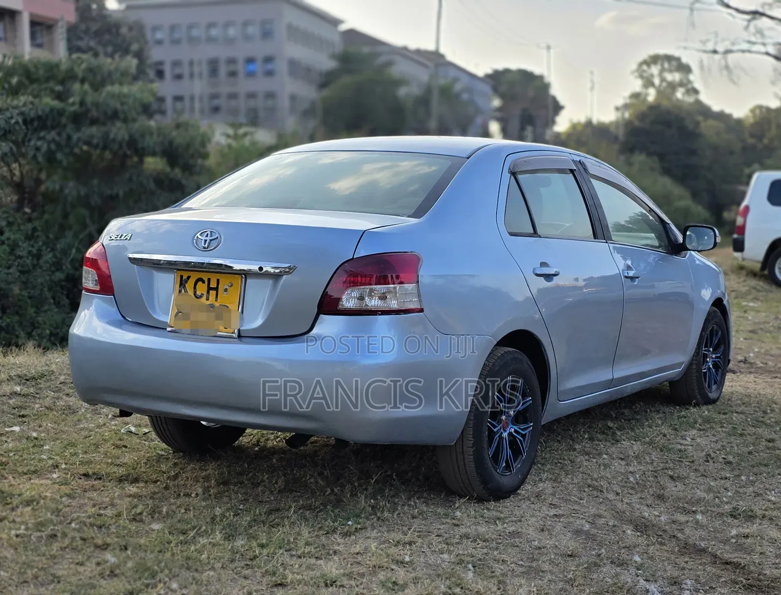 Toyota Belta 2008 Blue