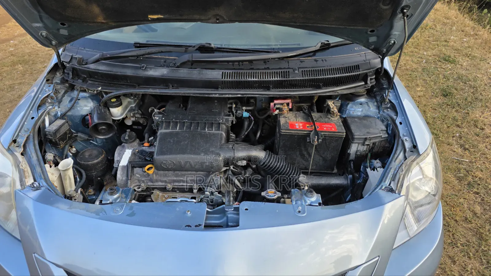 Toyota Belta 2008 Blue