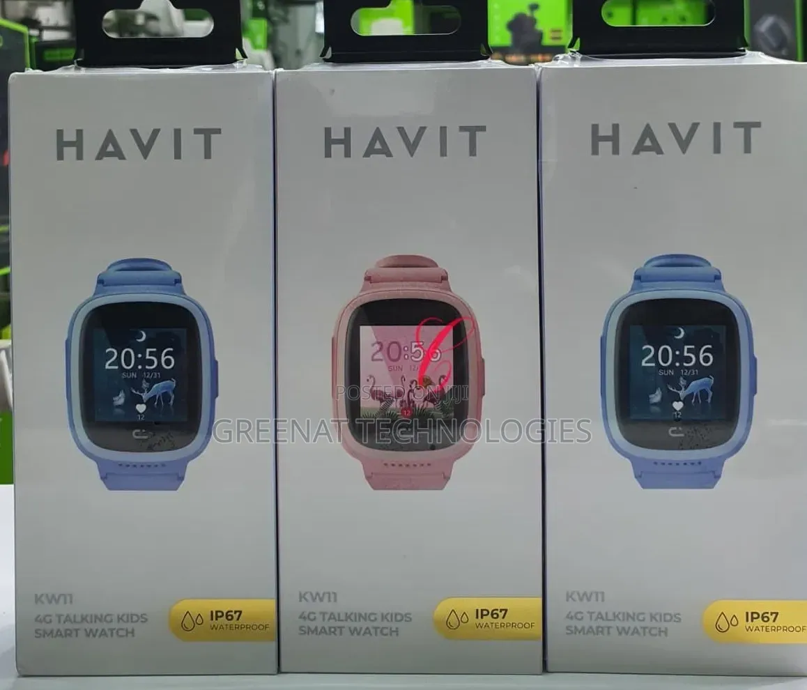 Havit KW11 4G Talking Kids Smart Watch GPS WiFi Positioning - IP67