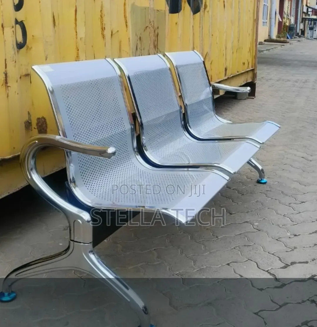3 Way Link Chair Unpadded Waiting Bench