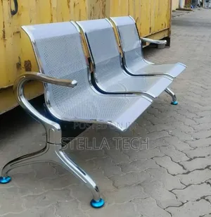 3 Way Link Chair Unpadded Waiting Bench