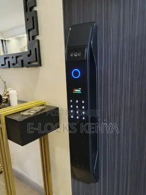Face Recognition Smart Door Locks With Camera HD Fingerprints Password