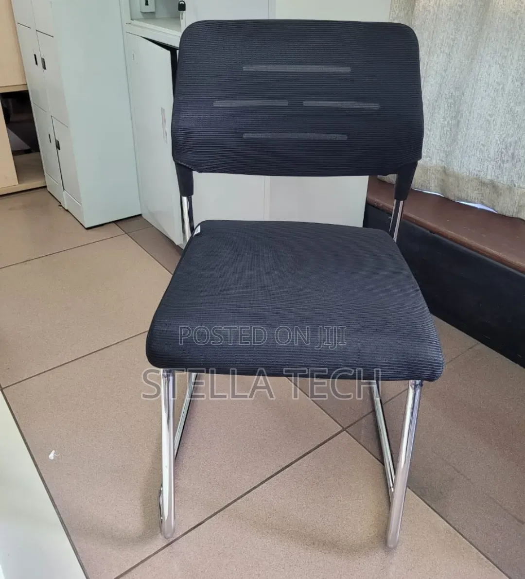 Executive Leather Office Waiting Chair