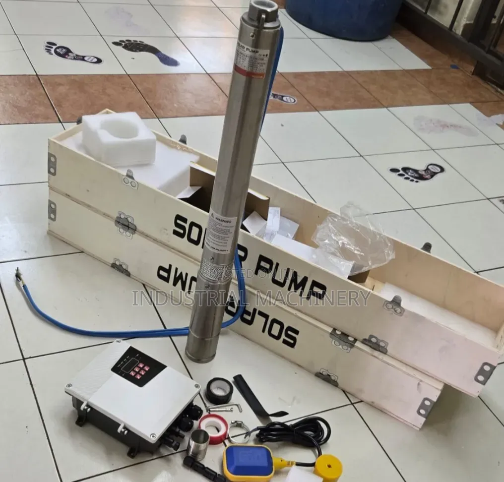Solar Submersible Pump With Controller 123M