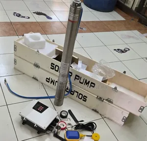 Solar Submersible Pump With Controller 123M