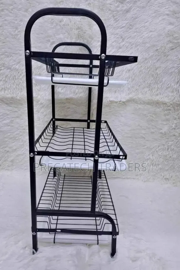 Kitchen Rack With Baskets & Hooks