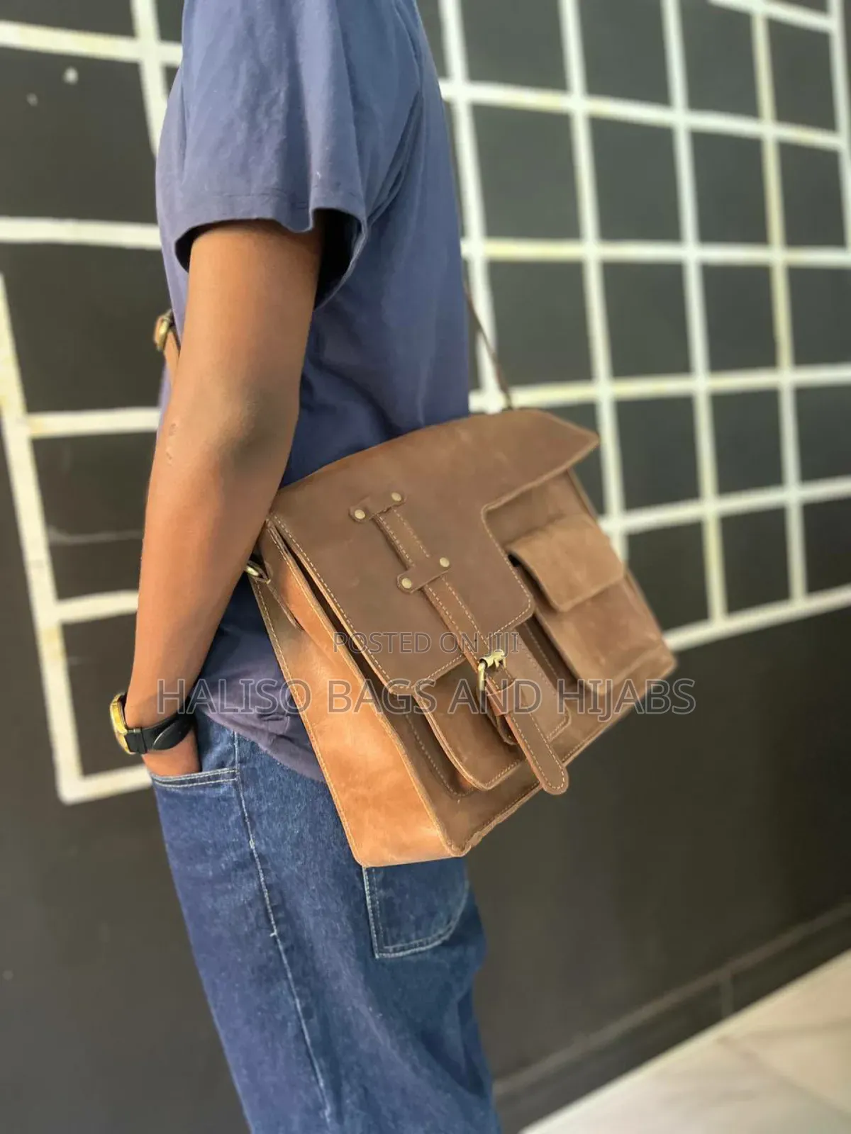 Laptop Leather Bags for Men
