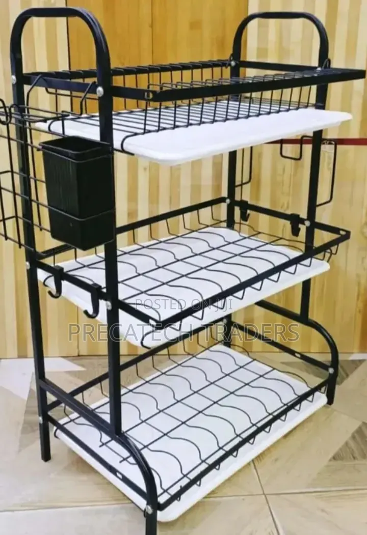 Modern 3-Tier Kitchen & Storage Organizer