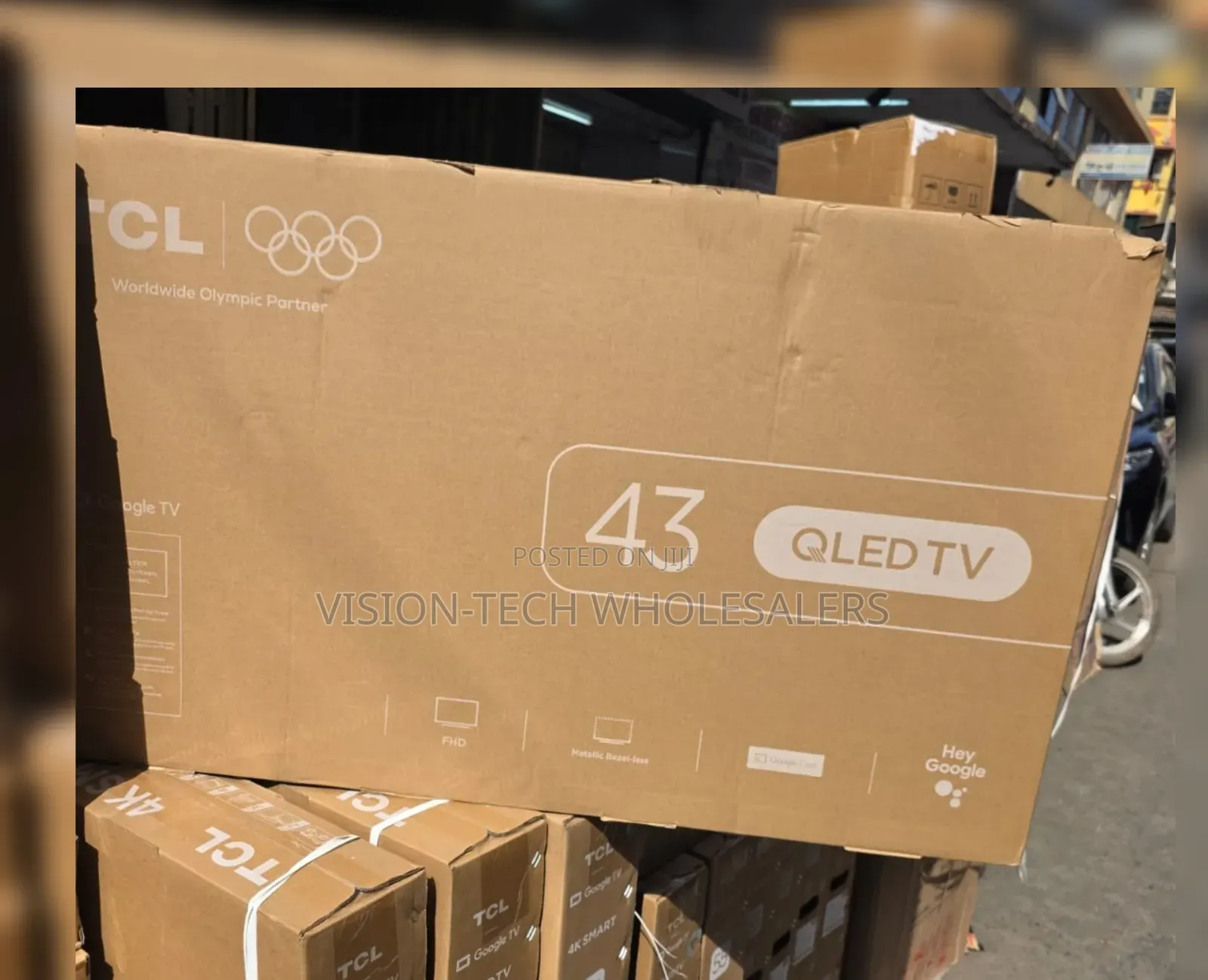 TCL 43" Qled Google TV
