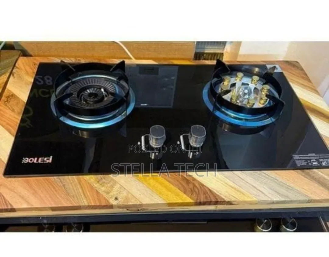 Bolesi Hob 2 Burners With Sensor and Wok Burner