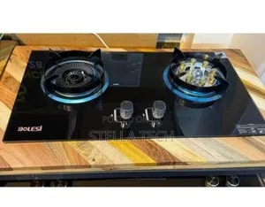 Bolesi Hob 2 Burners With Sensor and Wok Burner