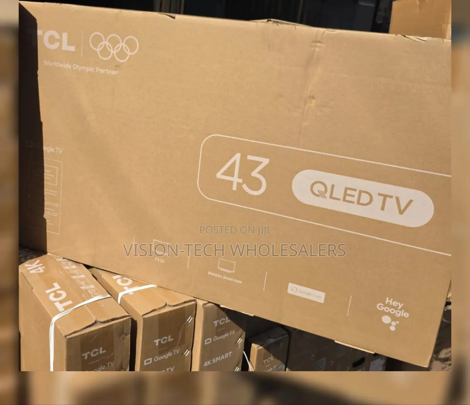 TCL 43" QLED Smart Google Television