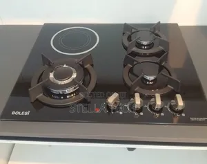 Bolesi Hob 3 Gas Burners +1 Infrared Electric
