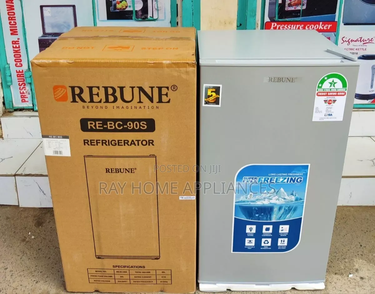 Silver Rebune Single Door Refrigerator