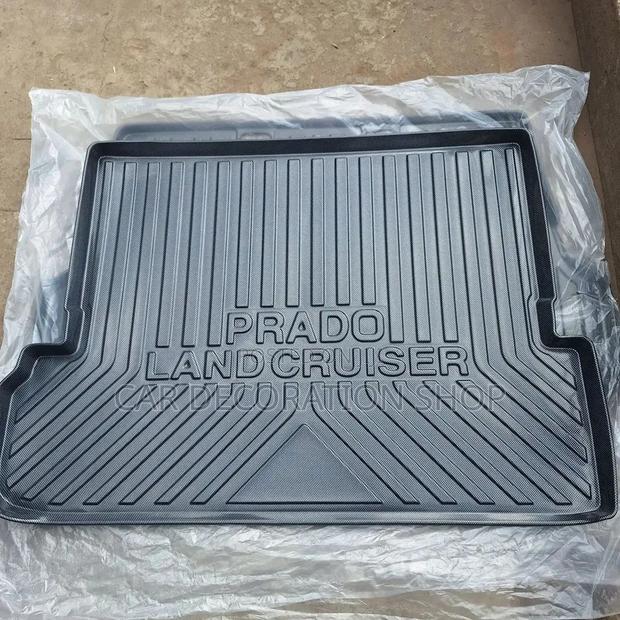 Prado J150 Boot Mat With Raised Edges Antislip Vertical Ribs