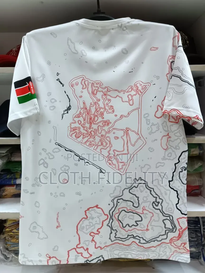 Kenya Rugby 7s Home and Away Jersey.