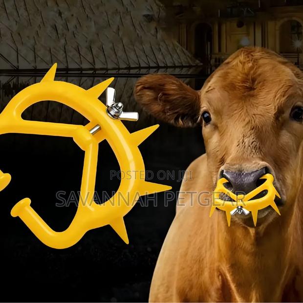 Cattle Weaner Milk Sucking Preventer Plastic Calf Nose Ring Livestock