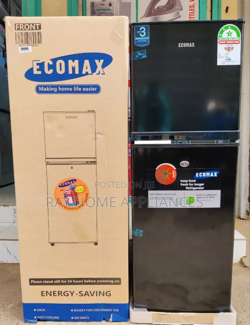 3stars 138litres Double Door Refrigerator
