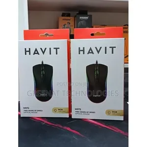 Havit HV-MS72 Wired USB Gaming Mouse With RGB