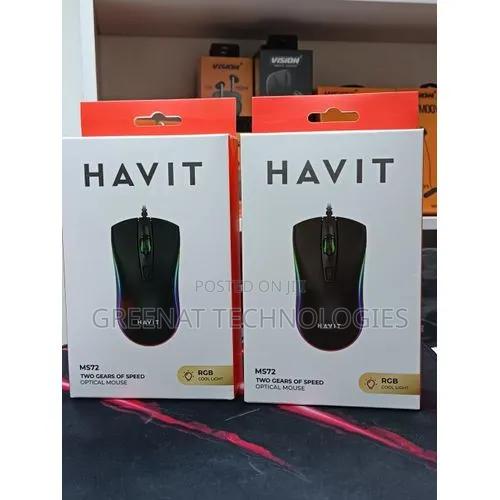 Havit HV-MS72 Wired USB Gaming Mouse With RGB