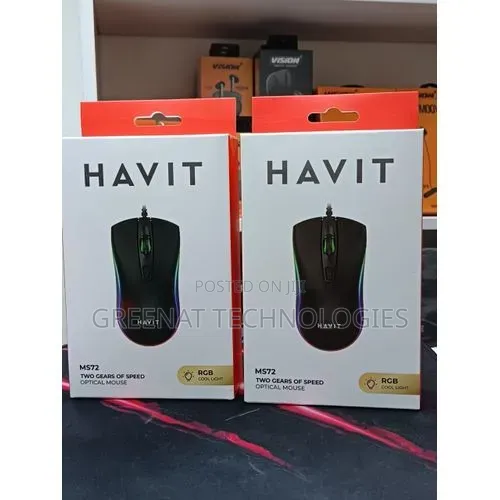Havit HV-MS72 Wired USB Gaming Mouse With RGB