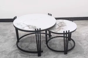 Executive 2 in 1  Pure Marble Table