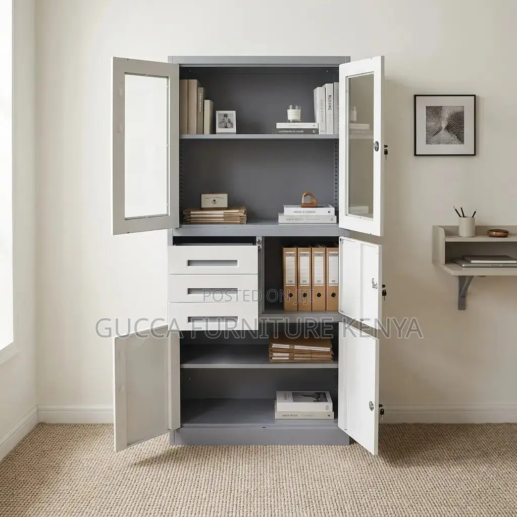 Modern File Cabinet With in Built Safe.