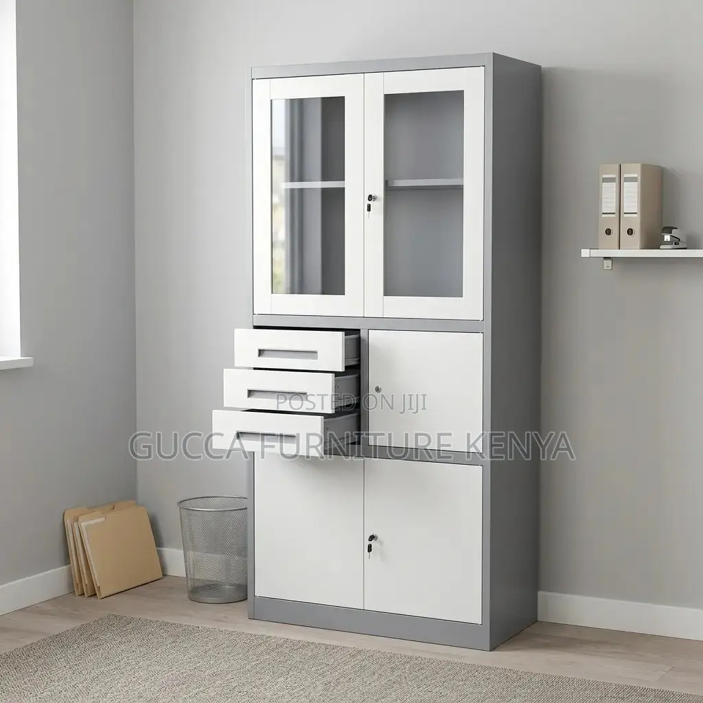 Modern File Cabinet With in Built Safe.