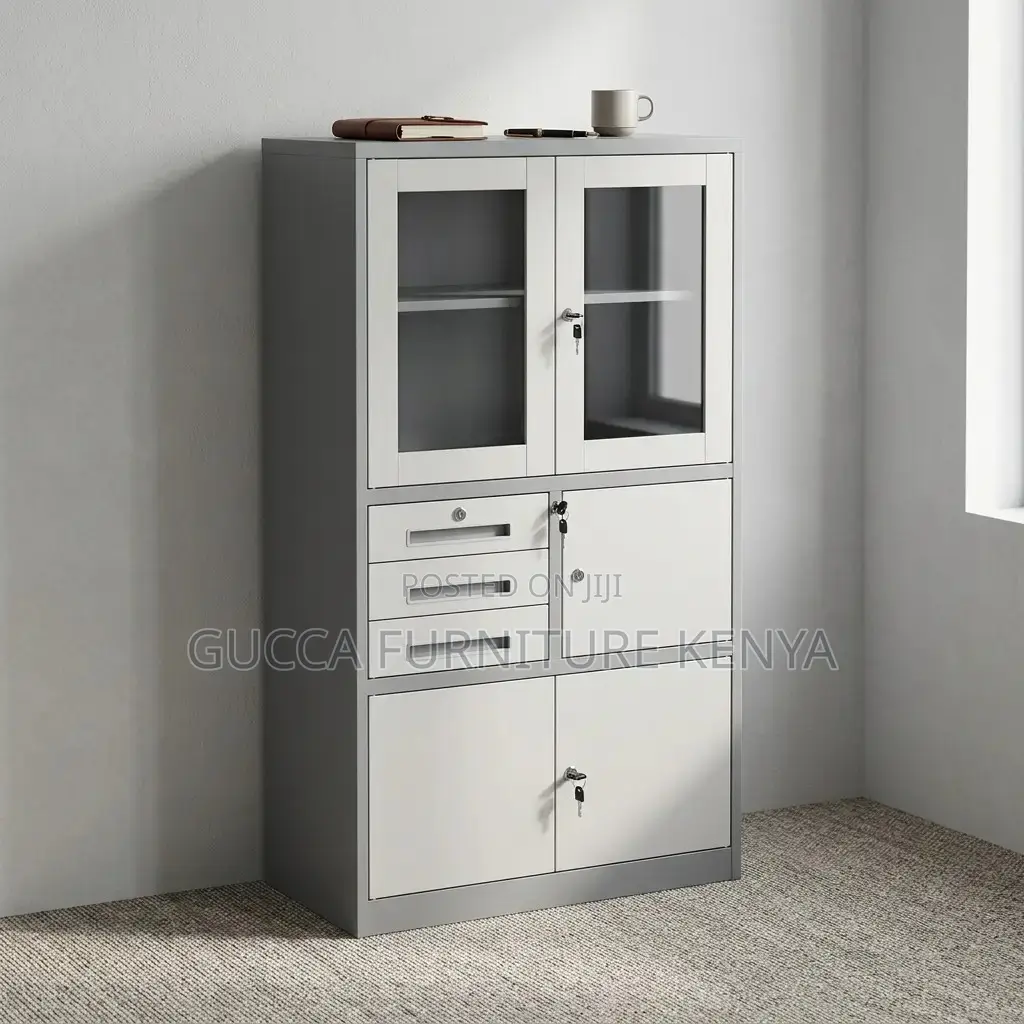 Modern File Cabinet With in Built Safe.