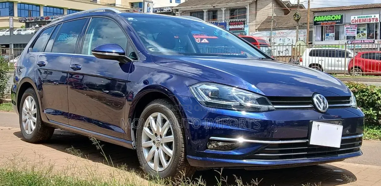 Volkswagen Golf Variant 2018 Blue