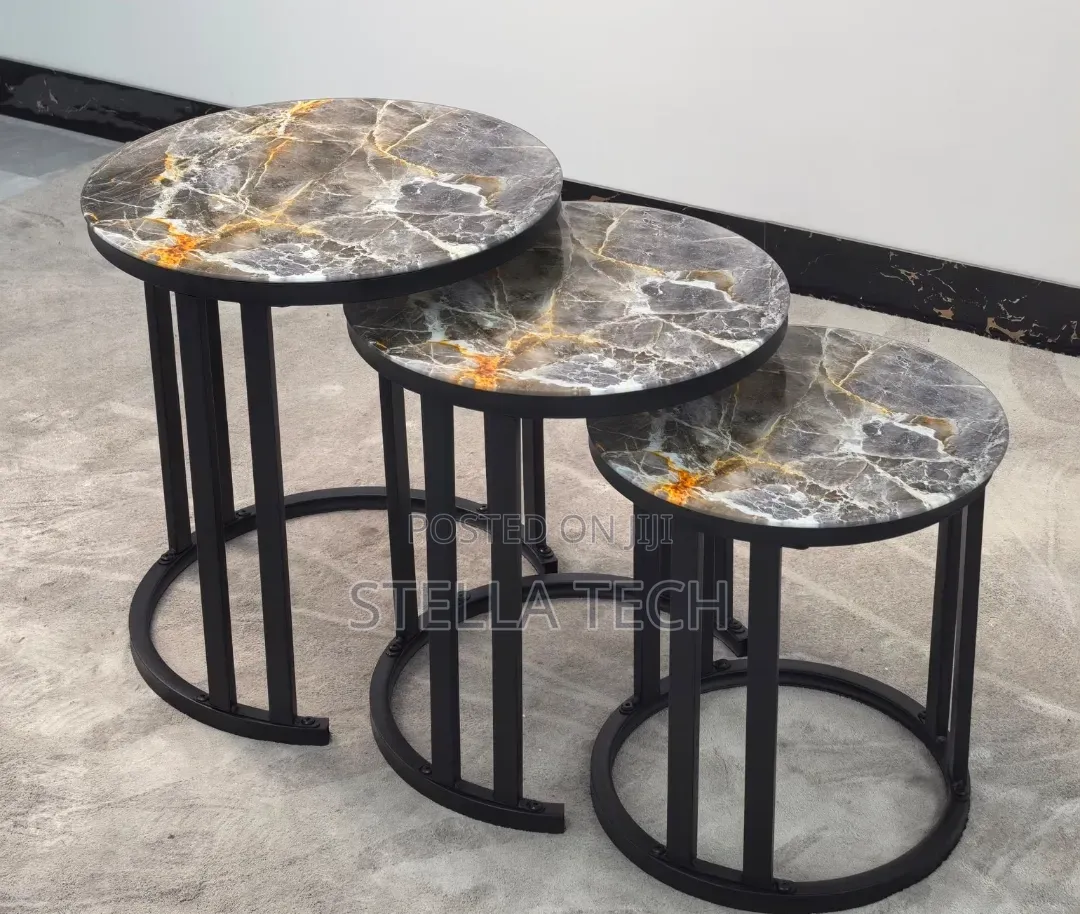 3 in 1 Executive Glass Effect Coffee Table