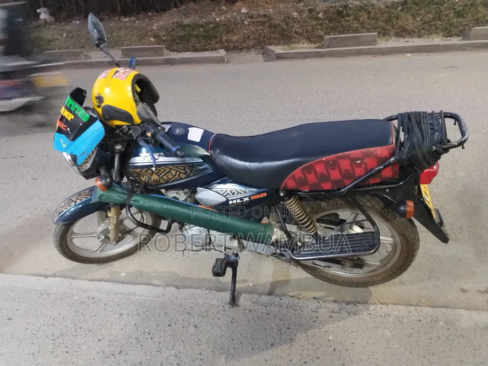 TVS HLX Plus ES 2022 Blue
