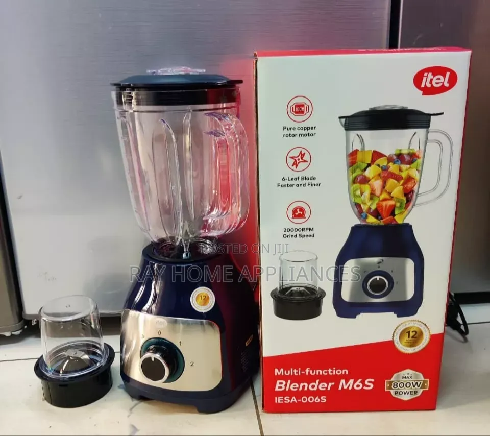 Itel Blender 800w With 1.8L Jug
