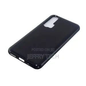 Huawei Nova 5t/Honor 20 Rugged Protective Back Case - Black