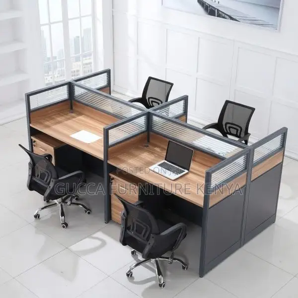 Modular Workstation Desk-4 People
