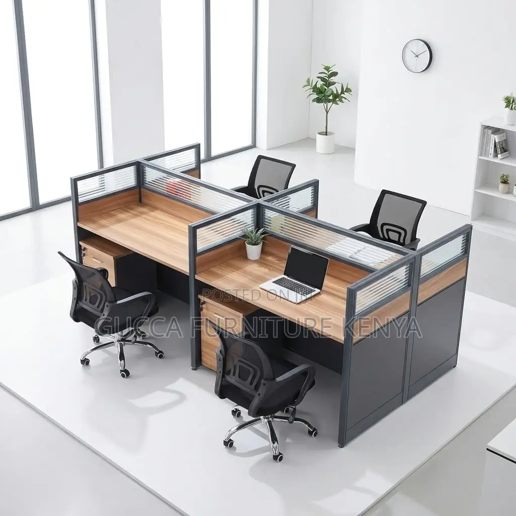 Modular Workstation Desk-4 People