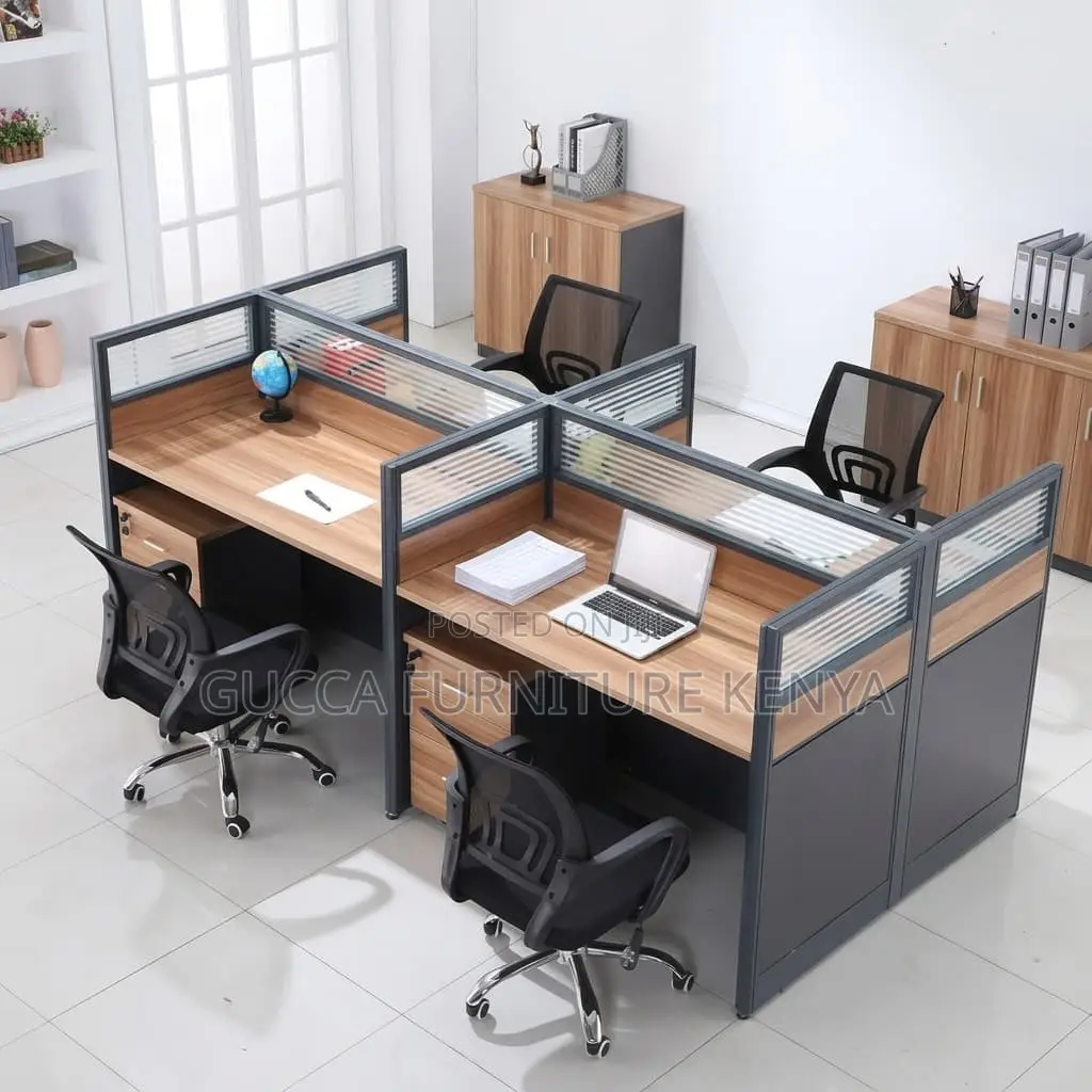 Modular Workstation Desk-4 People