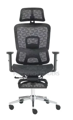 Premium Executive Office Chair – Headrest & Footrest