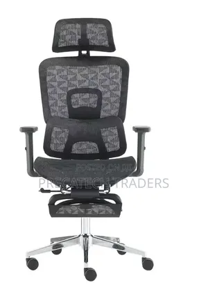 Premium Executive Office Chair – Headrest & Footrest