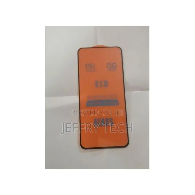 Oppo Reno 5f Tempered Glass Screen Protector - Black