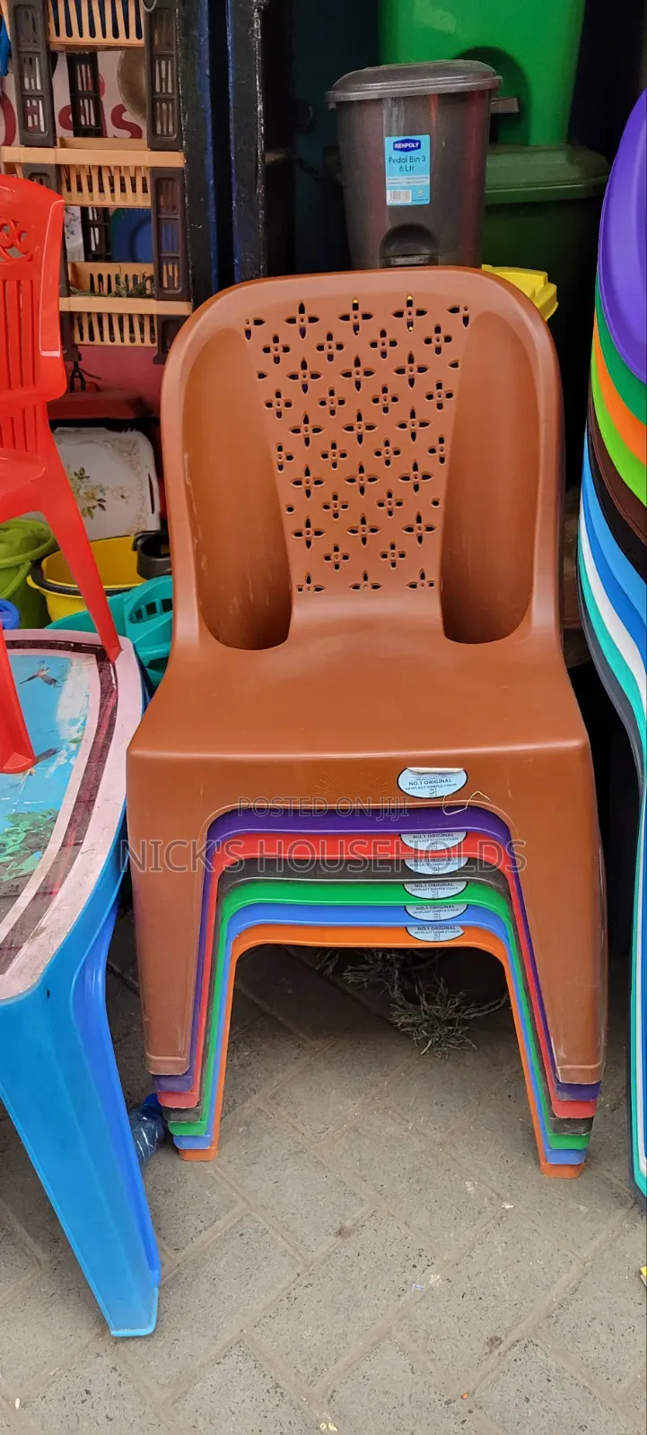 Skyplast Plastic Chairs Armless