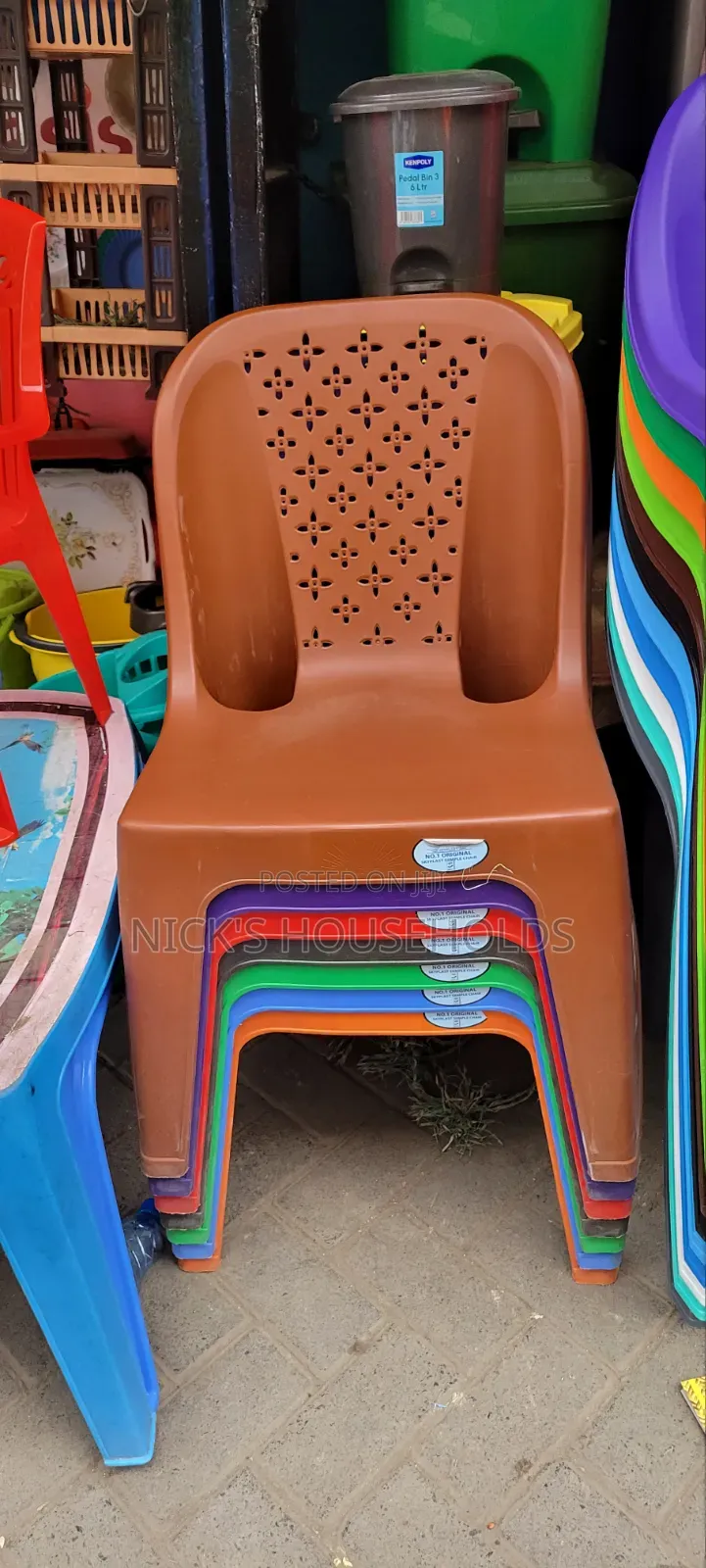 Skyplast Plastic Chairs Armless