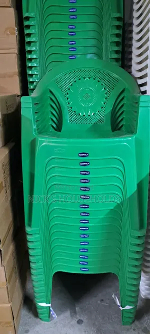Green Kenpoly Plastic Chairs, Top Quality Plastic Chair