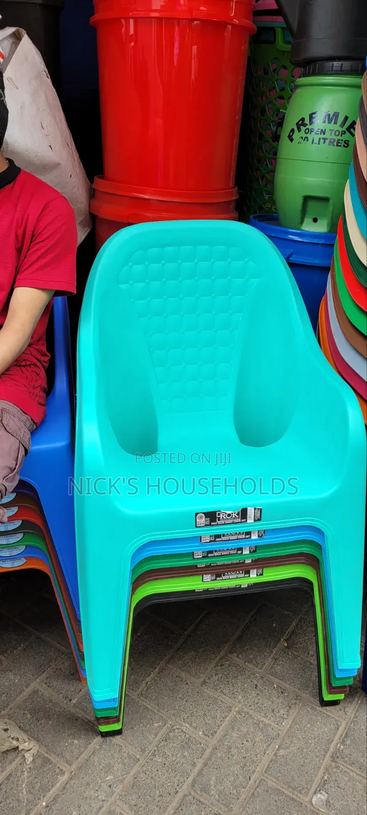 Modern Rok Chairs, Zurich Plastic Chairs