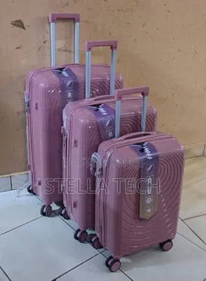 Fashion 3 in 1 Unbreakble Laxurious Rubber Suitcase Briefcase