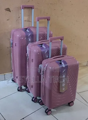 Fashion 3 in 1 Unbreakble Laxurious Rubber Suitcase Briefcase