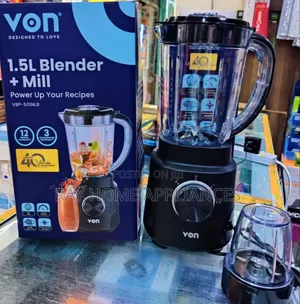 2 in 1 Black Von Blender